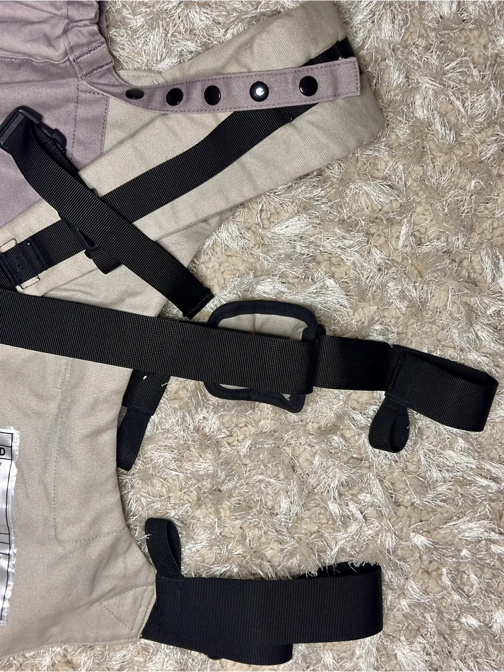 Newborn-To-Toddler Carrier - Yellow & Gray